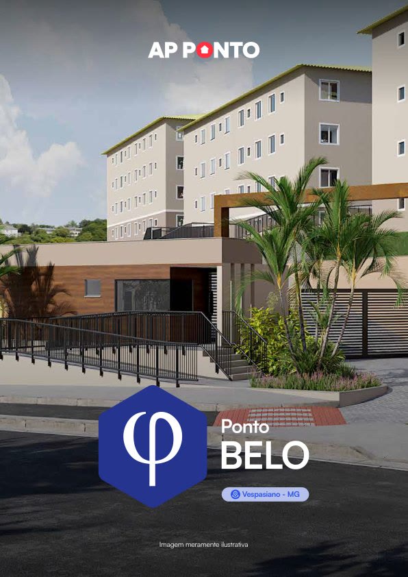 Capa do book digital do empreendimento Ponto Belo